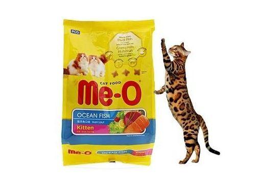 Me-o là sản phẩm thức ăn cho mèo khá phổ biến tại Việt Nam