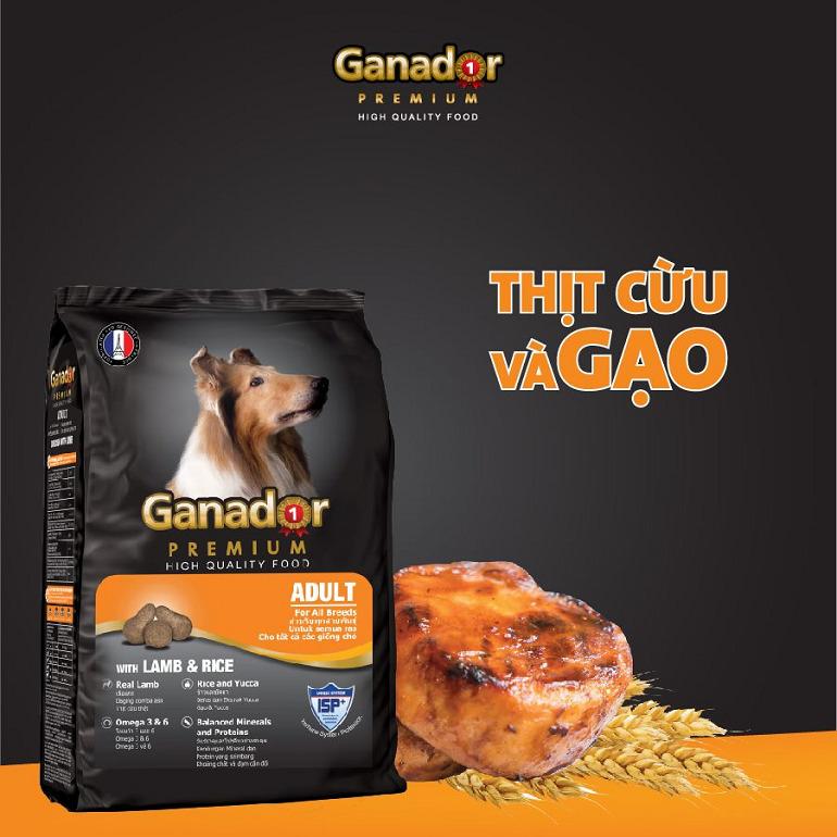 Thức ăn cho chó Ganador là thương hiệu có xuất xứ từ đất nước Pháp