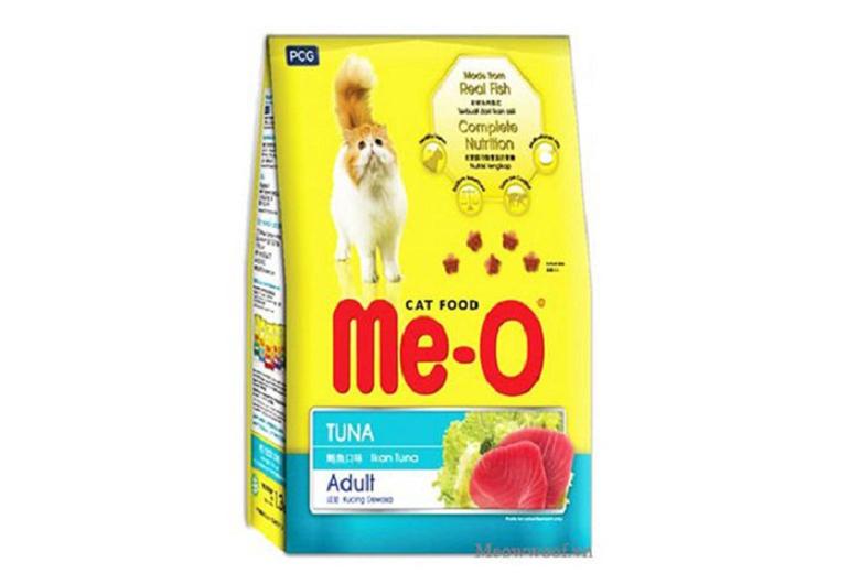 Thức ăn cho mèo Me-O có xuất xứ từ Thái Lan