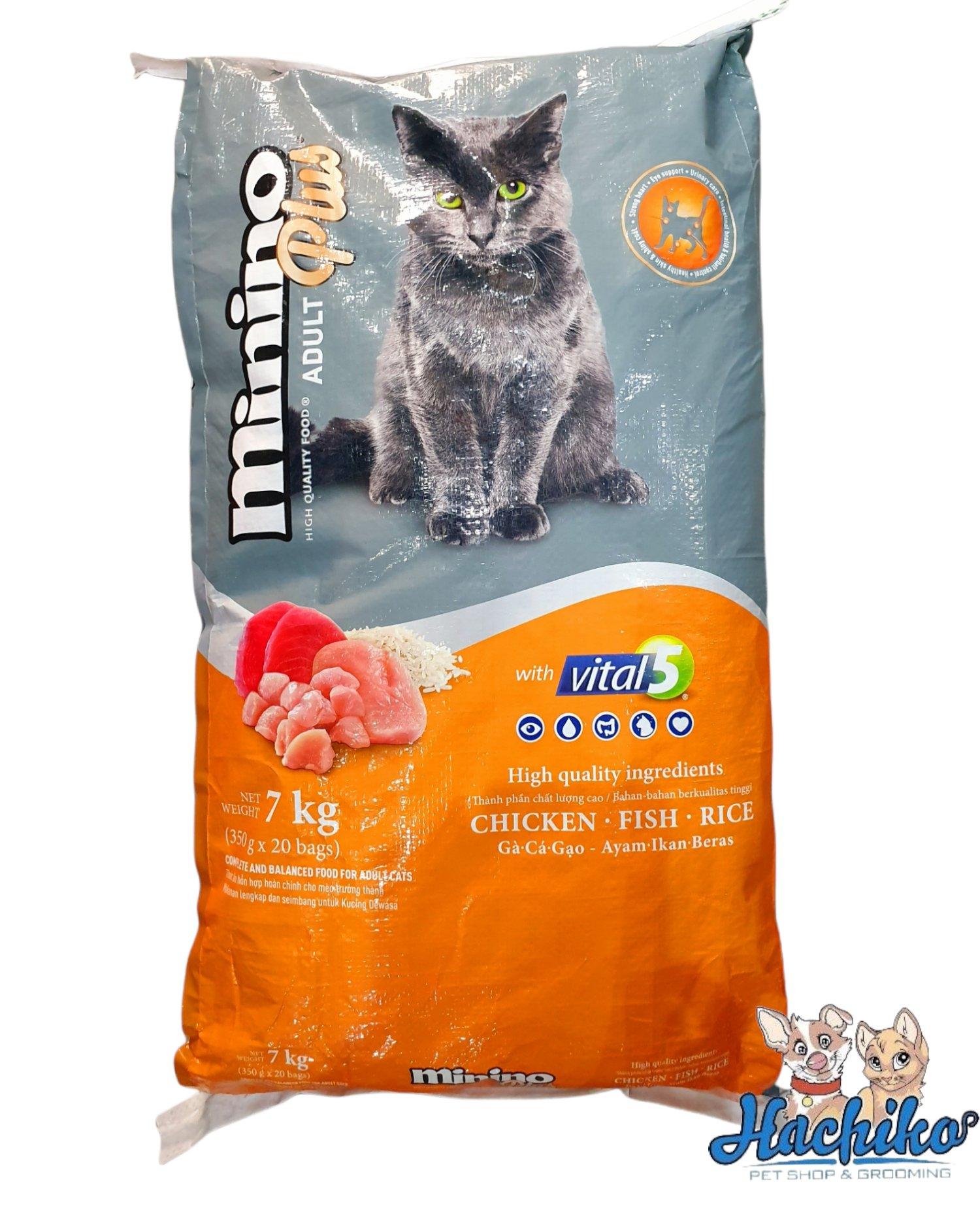 Thức ăn cho mèo vị hải sản Minino Yum 350g A Premium Seafood Flavored Cat Food
